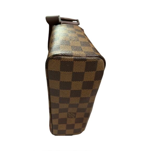 Louis Vuitton Vintage District PM Damier Ebene Crossbody Bag Made in France 2004 - Picture 12 of 16